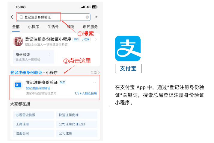 登记注册身份验证